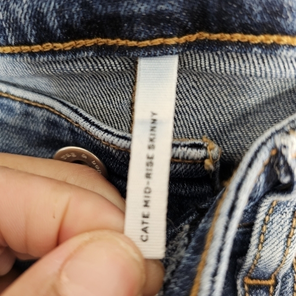 RAG & Bone Women's Cate Mid-Rise Skinny Jeans sz 27 - Picture 9 of 16